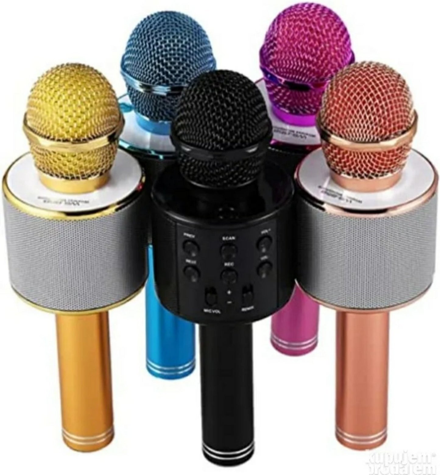 Karaoke bluetooth mikrofon