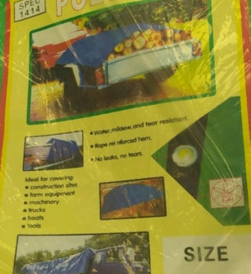 Univerzalna cerada za auto, prikolicu, čamac 6x8m