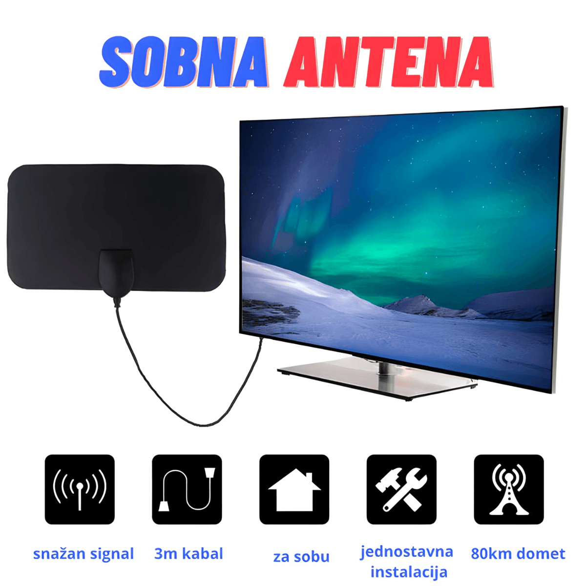 Unutrašnja antena HDTV